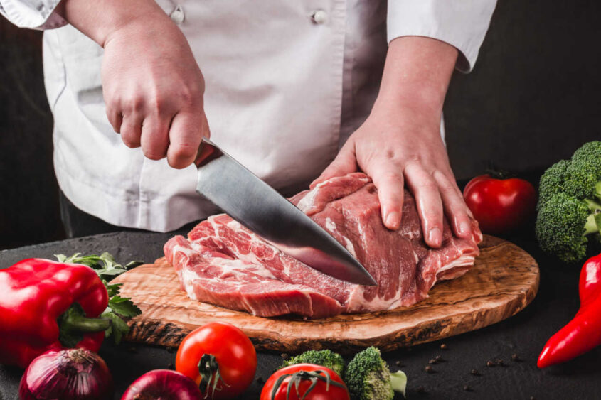 Knivar till matlagning hemma eller på restaurang